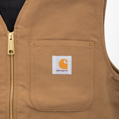Carhartt WIP Arbor Vest Hamilton Brown Rigid I031521.HZ.01.03 Degli Uberti